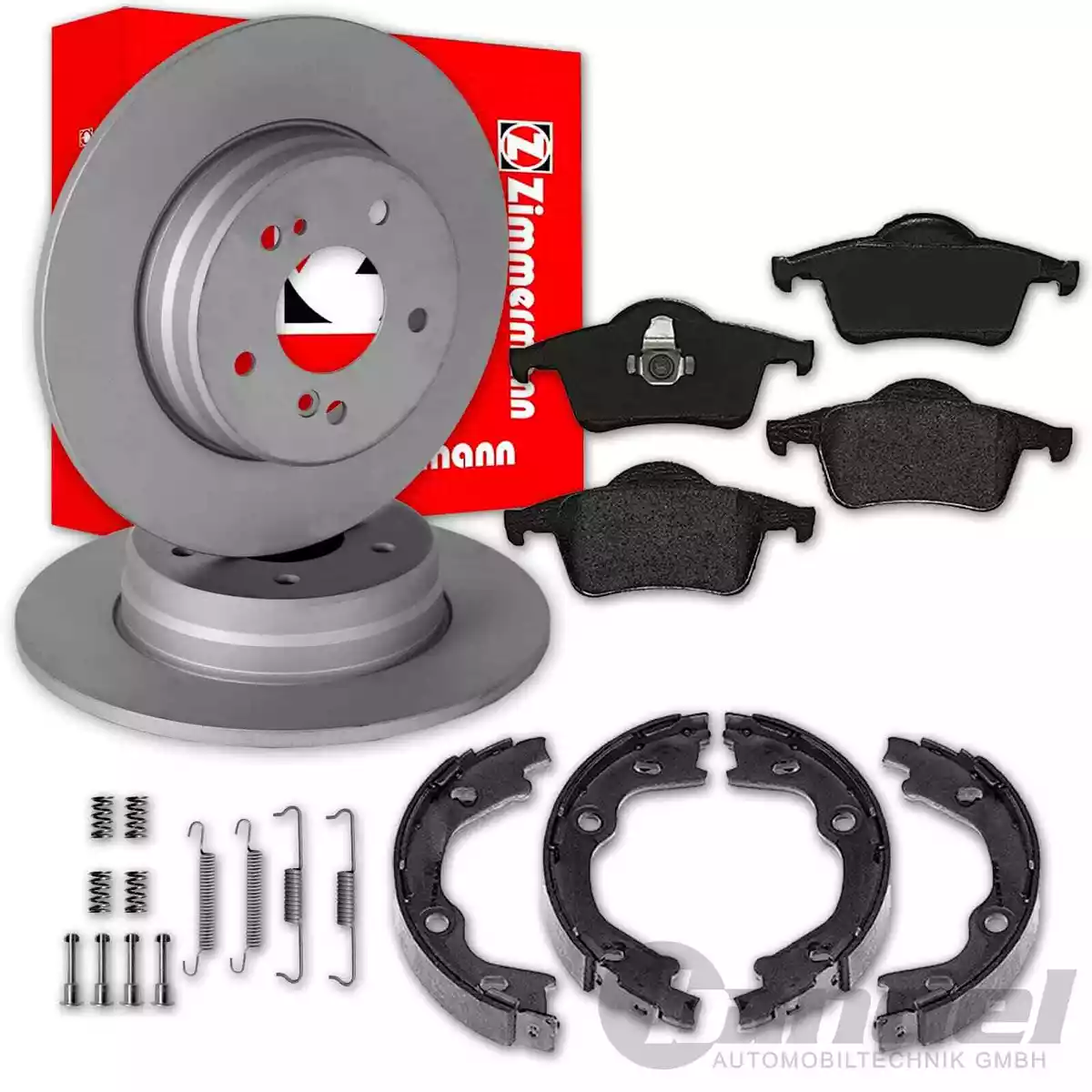 Гальмівні колодки та диски Zimmermann для VW GOLF IV (1J1) - Якість та Надійність