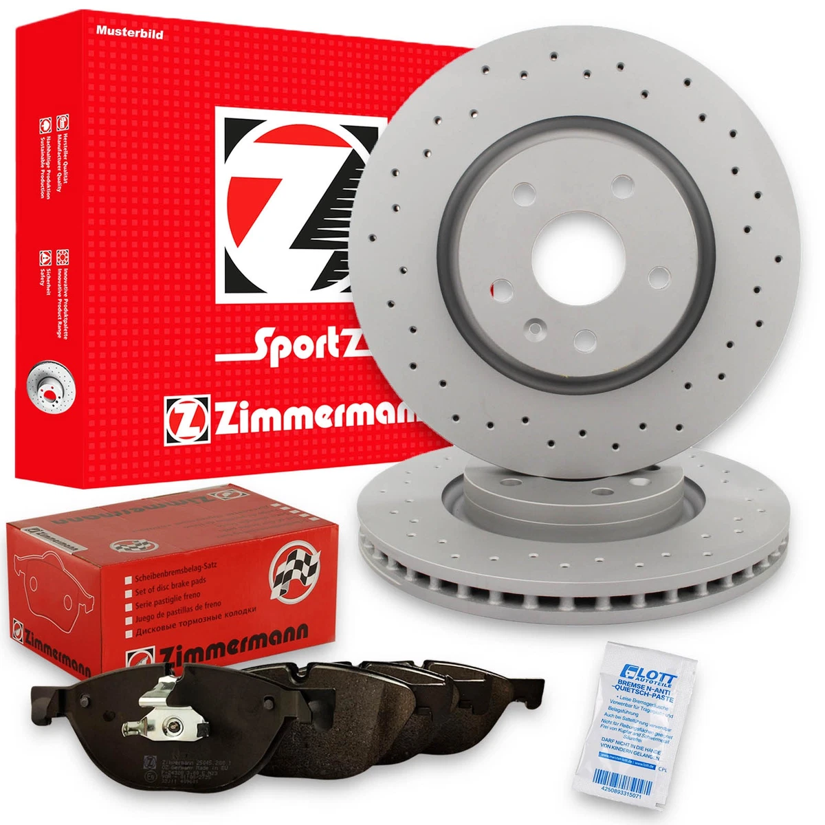 Найкращі гальмівні колодки і диски Zimmermann для Renault Espace IV