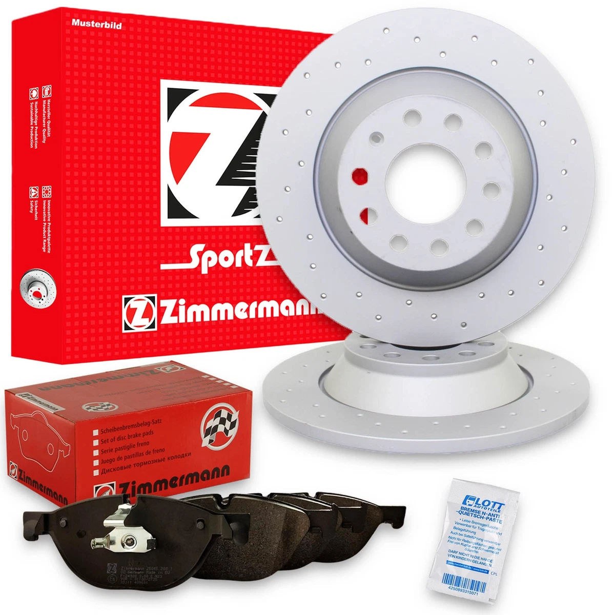 Безпечне гальмування з Zimmermann для VOLVO V50 1.6 Безпечне гальмування з Zimmermann для VOLVO V50 1.6