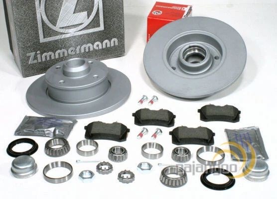 Гальмівні колодки та диски Zimmermann для VW Atlas (CA1) 3.6 FSi 4motion